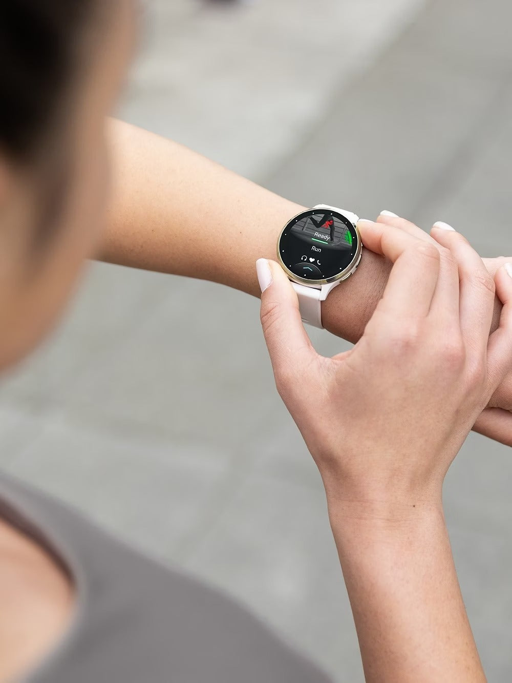 Garmin Venu 3S 41mm Elfenbein Gold