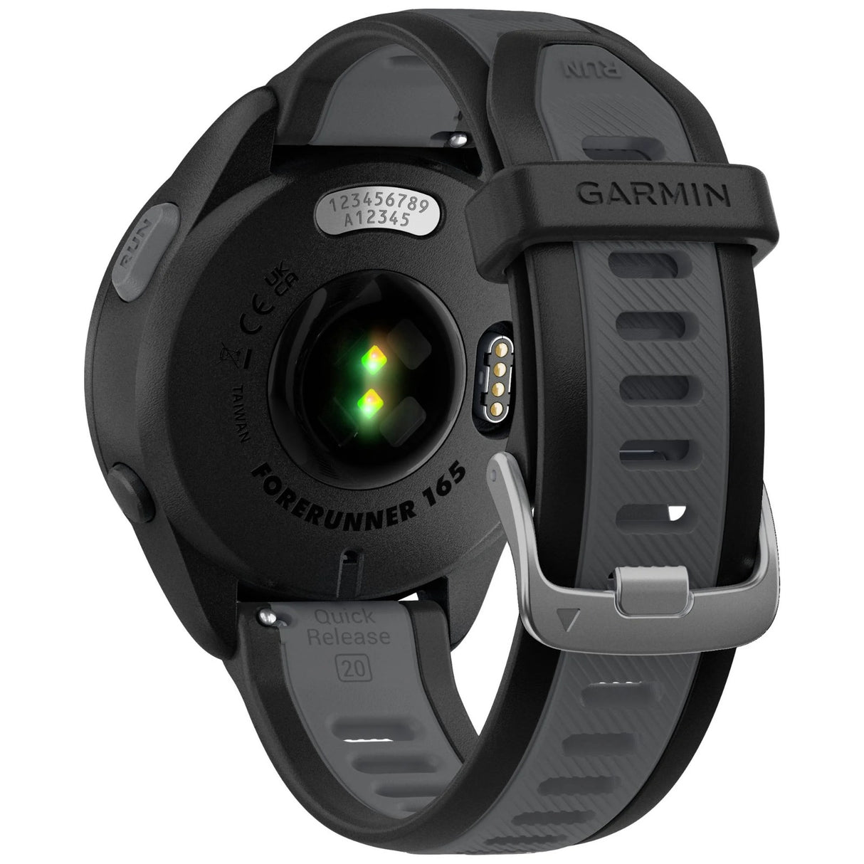 Garmin Forerunner 165 Fitness-Tracker 43 mm Grau